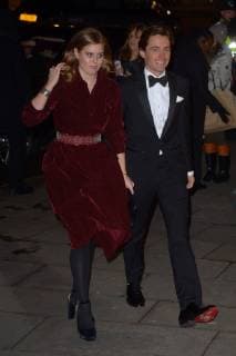 Princess Beatrice and boyfriend Edoardo Mapelli Mozzi attend the 2019 Portrait Gala, held at the National Portrait Gallery in London. MARCH 12th 2019  TMMx19842