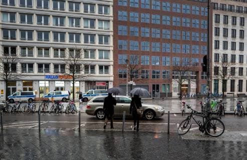 Regenwetter in Berlin - Rain in berlin