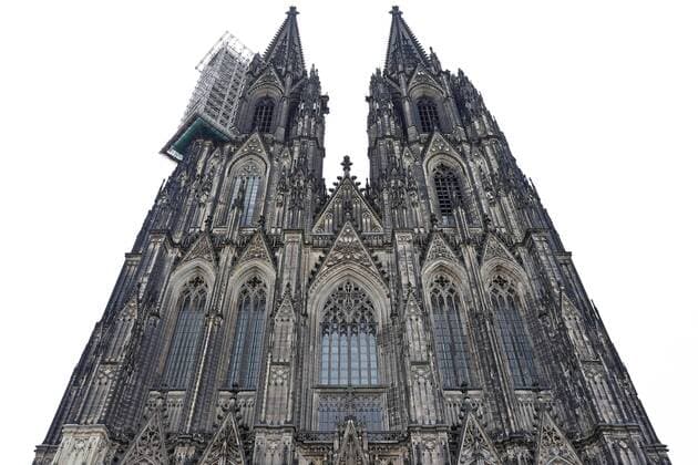 Der Koelner Dom, Hohe Domkirche Sankt Petrus Koelner Dom am 13.03.2019 in Koeln Deutschland.