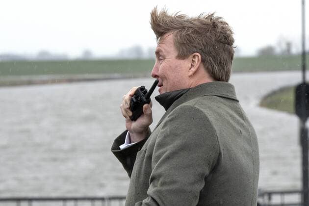 Entertainment Themen der Woche KW11 Entertainment Bilder des Tages 14-03-2019 Kampen King Willem-Alexander during the opening of the Reevediep in Kampen. The new water connection between the IJssel and the Drontermeer is the completion of the IJsseldelta.  Copyright: xPPEx