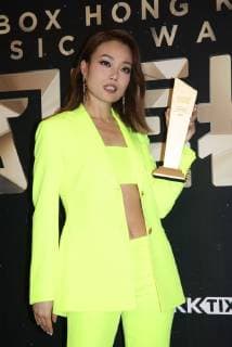 HONG KONG, CHINA - MARCH 12: Singer actress Joey Yung attends the KKBox Hong Kong Music Awards on March 12, 2019 in Hong Kong, China.  Copyright: xVCGx CFP111199963755