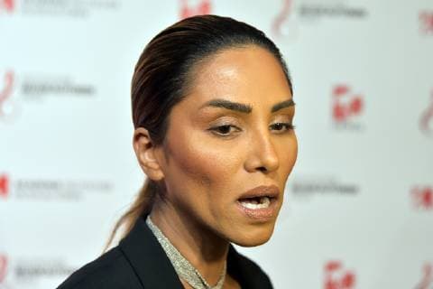 11. Deutscher Musikautorenpreis 2019 Sabrina Setlur Ankunft, roter Teppich zum 11. Deutschen Musikautorenpreis im Hotel Ritz Carlton in Berlin am 14.03.2019