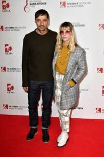 Gunnar Spies und Mieze Katz (Mia) bei der 11. Verleihung des Deutschen Musikautorenpreises 2019 im Hotel Ritz Carlton. Berlin, 14.03.2019