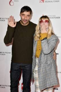 Gunnar Spies und Mieze Katz (Mia) bei der 11. Verleihung des Deutschen Musikautorenpreises 2019 im Hotel Ritz Carlton. Berlin, 14.03.2019
