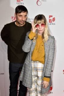 Gunnar Spies und Mieze Katz (Mia) bei der 11. Verleihung des Deutschen Musikautorenpreises 2019 im Hotel Ritz Carlton. Berlin, 14.03.2019