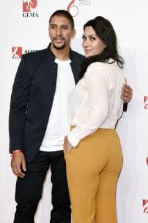 Andreas Bourani und Jasmin Shakeri bei der 11. Verleihung des Deutschen Musikautorenpreises 2019 im Hotel Ritz Carlton. Berlin, 14.03.2019