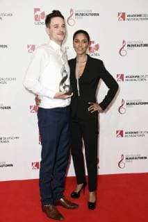 Christian Kalla Crada und Sabrina Setlur bei der 11. Verleihung des Deutschen Musikautorenpreises 2019 im Hotel Ritz Carlton. Berlin, 14.03.2019