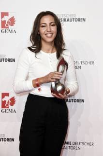 Namika bei der 11. Verleihung des Deutschen Musikautorenpreises 2019 im Hotel Ritz Carlton. Berlin, 14.03.2019