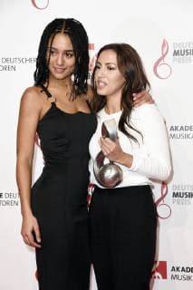 Lary Poppins und Namika bei der 11. Verleihung des Deutschen Musikautorenpreises 2019 im Hotel Ritz Carlton. Berlin, 14.03.2019