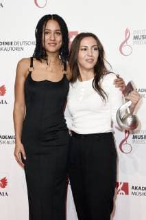 Lary Poppins und Namika bei der 11. Verleihung des Deutschen Musikautorenpreises 2019 im Hotel Ritz Carlton. Berlin, 14.03.2019