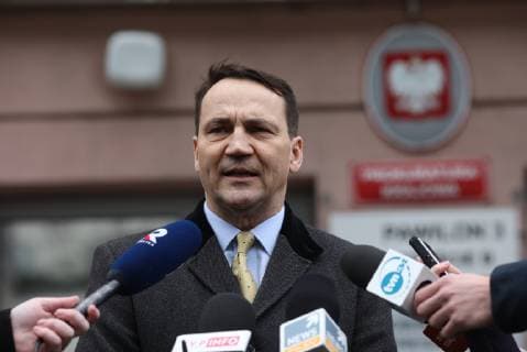 Former Minister of Foreign Affairs Radoslaw Sikorski is being interrogated for alleged diplomatic treason Former Minister of Foreign Affairs Radoslaw Sikorski is being interrogated for alleged diplomatic treason on March 15, 2019 in Warsaw, Poland EN_01367662_0009 