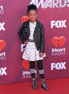 14 March 2019 - Los Angeles, California - Faithe Herman. 2019 iHeart Radio Music Awards - Arrivals held at Microsoft Theater. Photo Credit: Birdie Thompson AdMedia 236452 2019-03-14 California Los Angeles Etats-Unis  Copyright: xAdMediax STAR_236452_086