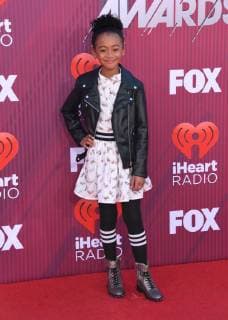 14 March 2019 - Los Angeles, California - Faithe Herman. 2019 iHeart Radio Music Awards - Arrivals held at Microsoft Theater. Photo Credit: Birdie Thompson AdMedia 236452 2019-03-14 California Los Angeles Etats-Unis  Copyright: xAdMediax STAR_236452_087