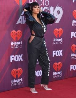 14 March 2019 - Los Angeles, California - Jackie Cruz. 2019 iHeart Radio Music Awards - Arrivals held at Microsoft Theater. Photo Credit: Birdie Thompson AdMedia 236452 2019-03-14 California Los Angeles Etats-Unis  Copyright: xAdMediax STAR_236452_105