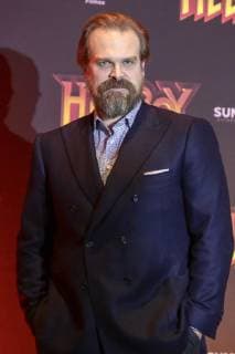 March 15, 2019 - EUM20190315ESP15.JPG .CIUDAD DE MEXICO. CinemaCine-Hellboy.- El actor estadounidense David Harbour presenta en Mexico la pelicula Hellboy , que protagoniza. La cinta se estrena en abril. Foto: EL UNIVERSALDiego Simon SanchezEELG Copyright: xElxUniversalx
