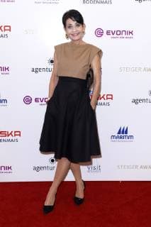 Sibylle Nicolai bei der Verleihung vom 14. Steiger Award 2019 im Casino Zollverein. Essen, 16.03.2019