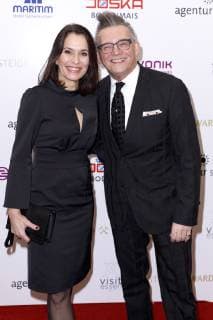 Anne Will und Götz Alsmann bei der Verleihung vom 14. Steiger Award 2019 im Casino Zollverein. Essen, 16.03.2019