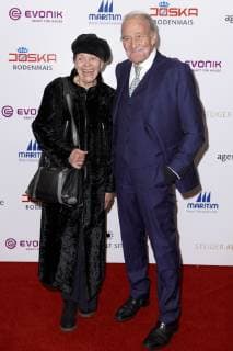 Michael Mendl mit Begleitung bei der Verleihung vom 14. Steiger Award 2019 im Casino Zollverein. Essen, 16.03.2019