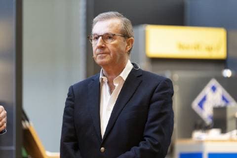 Auftrittsserie nach Zusammenburch im Tagesschau Studio - Jan Hofer auf der INTERNORGA moderiert gemeinsam mit Johann Lafer vier Tage lang den Kochwettbewerb Next Chef Award;Auftrittsserie nach Zusammenburch im Tagesschau Studio - Jan Hofer auf der INTERNORGA moderiert gemeinsam mit Johann Lafer vier Tage lang den Kochwettbewerb Next Chef Award, Hamburg Hamburg Deutschland Messegelände