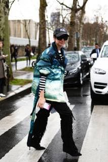 Eva Geraldine Fontanelli attending the Loewe show during Paris Fashion Week - March 1, 2019 - PFW: Fall 2019 Street Style Day 5, Paris France  Copyright: xValentinaxRanierix VRPFWDay520190301_LAS26