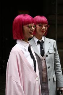 Amiaya attending the Thom Browne show during Paris Fashion Week - March 3, 2019 - PFW: Fall 2019 Street Style Day 7, Paris France  Copyright: xValentinaxRanierix VRPFW20190303ZDC18