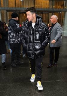 Nick Jonas leaving a studio in New York City - March 1, 2019 - Nick Jonas in New York City, New York New York United States  Copyright: xNYCxPicturesx 030119_Jonas_JR07