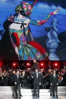 MOSCOW, RUSSIA â€“ MARCH 19, 2019: Italian operatic pop trio Il Volo at a ceremony to present BraVo international classical music awards at the Bolshoi Theatre. Mikhail Japaridze TASS  TS0A520F