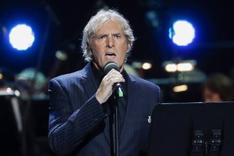 MOSCOW, RUSSIA â€“ MARCH 19, 2019: American singer-songwriter Michael Bolton performs at a ceremony to present BraVo international classical music awards at the Bolshoi Theatre. Mikhail Japaridze TASS  TS0A5239