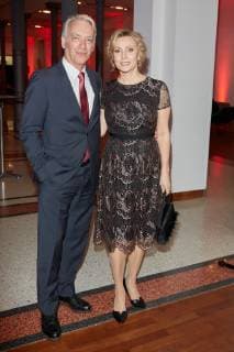 Christoph M.Ohrt und Dana Golombek - Verleihung des 17. Deutschen Hoerfilmpreis 2019 in der Hauptstadtrepraesentanz der Deutschen Telekom in Berlin am 19.03.2018. 17. Deutscher Hoerfilmpreis 2019