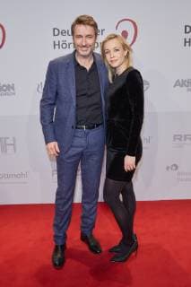 Guido Broscheit und Julika Wagner - Verleihung des 17. Deutschen Hoerfilmpreis 2019 in der Hauptstadtrepraesentanz der Deutschen Telekom in Berlin am 19.03.2018. 17. Deutscher Hoerfilmpreis 2019