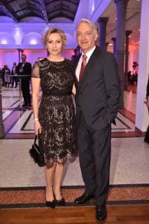 Christoph M. Ohrt und Dana Golombek bei der Verleihung vom 17. Deutschen Hoerfilmpreis am 19.03.2019 in Berlin Deutscher Hoerfilmpreis 2019 in Berlin