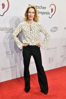 Lisa Martinek bei der Verleihung des 17. Deutschen Hörfilmpreises 2019 in der Hauptstadtrepräsentanz der Deutschen Telekom. Berlin, 19.03.2019