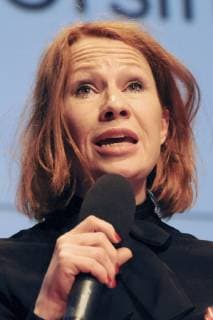 Birgit Minichmayr bei der Verleihung des Großen Diagonale-Schauspielpreises 2019 für Verdienste um die österreichische Filmkultur beim Festival des österreichischen Films Diagonale im Orpheum. Graz, 19.03.2019