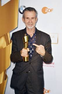 Ulrich Matthes beim Fototermin bei der Pressekonferenz anlässlich der Nominierungsbekanntgabe zum Deutschen Filmpreis 2019 in der Deutschen Kinemathek. Berlin, 20.03.2019