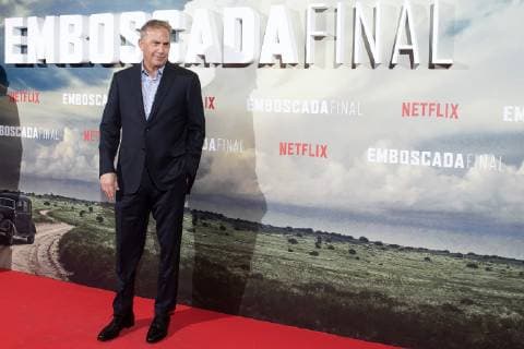 Kevin Costner bei der Premiere des Netflix-Films Emboscada final The Highwaymen im Cine Capitol. Madrid, 25.03.2019 Kevin Costner *** Kevin Costner at the premiere of the Netflix film Emboscada final The Highwaymen at the Cine Capitol Madrid 25 03 2019 Kevin Costner  Foto:xDyDxFotografosx xFuturexImage