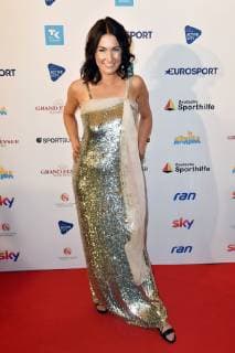 Denise Schindler bei der Verleihung der Deutschen Sportjournalistenpreise 2019 im Hotel Grand Elysee. Hamburg, 25.03.2019
