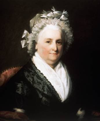 Head and shoulder portrait of First Lady Martha Washington (1731-1802) National Portrait Gallery, circa 1800-1825 File Reference 1003_769THA Hollywood CA USA  Copyright: xCinemaxLegacyxCollection ThexHollywoodxArchivex 1003_769THA
