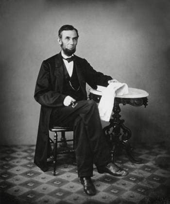Abraham Lincoln, (1863) Photo by Alexander Gardner File Reference 1003_815THA Hollywood CA USA  Copyright: xCinemaxLegacyxCollection ThexHollywoodxArchivex 1003_815THA