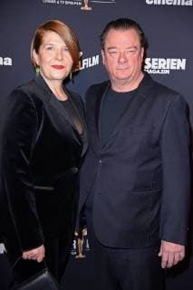 Peter Kurth mit Freundin Susanne Boewe beim Jupiter Award 2019 im Restaurant The Grand in Berlin am 27.03.2019