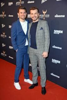 Lucas Reiber, Edin Hasanovic beim Jupiter Award 2019 im Restaurant The Grand in Berlin am 27.03.2019