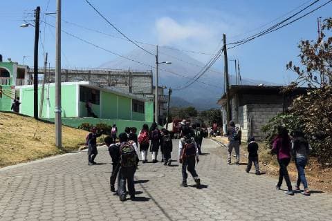 March 28, 2019 - EUM20190328NAC05.JPG .ATLIXCO, Pue. VolcanoVolcan-Popocatepetl.- 28 de marzo de 2019. Aspectos del poblado San Pedro Benito Juarez, en el municipio de Atlixco, Pueblo, luego del cambio del semaforo de alerta volcanica de amarillo fase 2 a fase 3, debido al incremento en la actividad del volcan Popocatepetl. Foto: Agencia EL UNIVERSALEELG  - ZUMAu78_ 20190328_zaf_u78_034 Copyright: xElxUniversalx