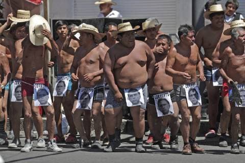 News Bilder des Tages March 28, 2019 - EUM20190328NAC12.JPG.CIUDAD DE MEXICO.- Protest Protesta-CDMX.- 28 de marzo de 2019.- Integrantes de la organizacion 400 Pueblos se manifiestan en el cruce de Reforma e Insurgentes de esta capital, en protesta en contra del ex gobernador de Veracruz, Miguel Ãngel Yunes Linares. Foto: Agencia EL UNIVERSAL Ivan Stephens RCC. Copyright: xIvanxStephensx