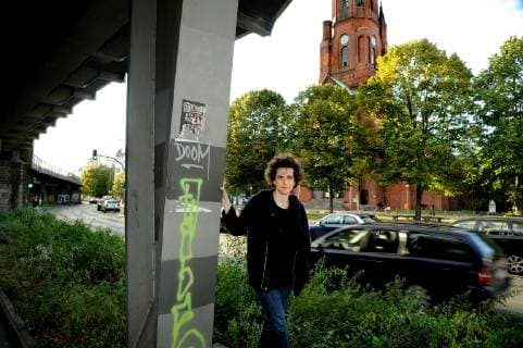 für die Spielzeit Komponistin Olga Neuwirth an der Hochbahn in Berlin Kreuzberg Berlin Deutschland Copyright: xdorisxspiekermann-klaasxTSPx