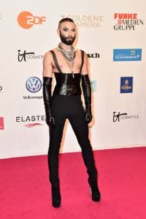Conchita Wurst bei der Ankunft zur Verleihung von die Goldene Kamera am 30.03.2019 in Berlin Die Goldene Kamera Verleihung 2019 in Berlin