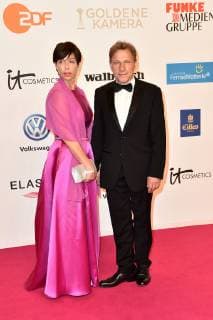 Richy Müller und Christl Stumhofer bei der Ankunft zur Verleihung von die Goldene Kamera am 30.03.2019 in Berlin Die Goldene Kamera Verleihung 2019 in Berlin