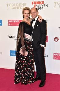 Anna Schudt und ihr Ehemann Moritz Führmann bei der Ankunft zur Verleihung von die Goldene Kamera am 30.03.2019 in Berlin Die Goldene Kamera Verleihung 2019 in Berlin