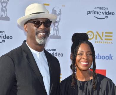 Isaiah Washington and Jenisa Garland arrive for the 50th annual NAACP Image Awards at the Dolby Theatre in the Hollywood section of Los Angeles on March 30, 2019. The NAACP Image Awards celebrates the accomplishments of people of color in the fields of television, music, literature and film and also honors individuals or groups who promote social justice through creative endeavors.  LAP20190330513 JIMxRUYMEN