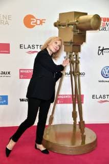 Maren Kroymann bei der 54. Verleihung der Goldenen Kamera 2019 im Flughafen Tempelhof. Berlin, 30.03.2019