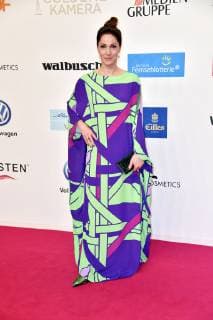 Ulrike C. Tscharre bei der 54. Verleihung der Goldenen Kamera 2019 im Flughafen Tempelhof. Berlin, 30.03.2019