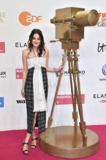Lea van Acken bei der 54. Verleihung der Goldenen Kamera 2019 im Flughafen Tempelhof. Berlin, 30.03.2019